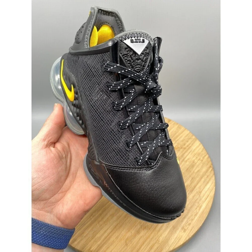 Nike Shoes Mens 5 LeBron James XIX Witness Black Basketball Sneakers DH1270 002